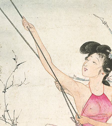 石嘴山-胡也佛的仕女画和最知名的金瓶梅秘戏图
